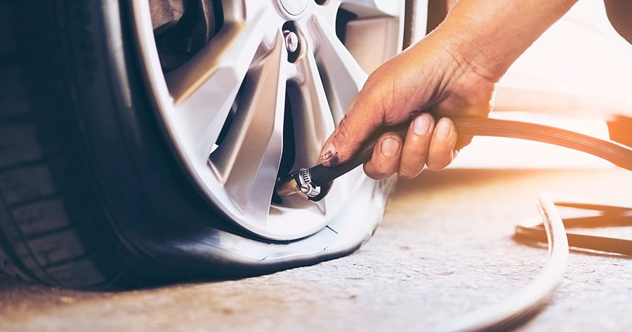 Flat Tire Assistance in Texas